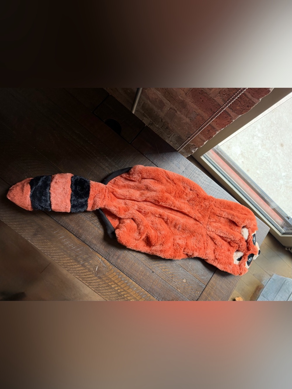 Boots & Barkley Red Panda Dog Halloween Costume size Medium